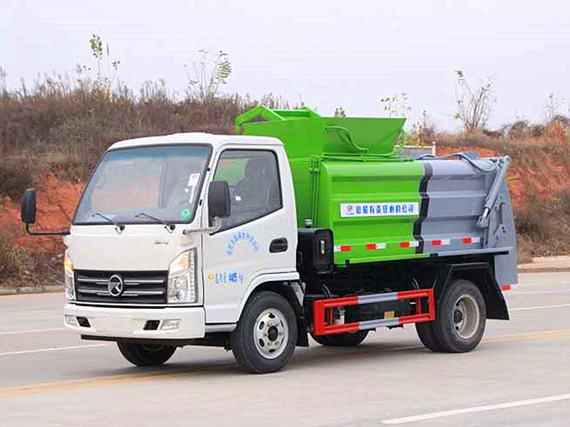 3方藍(lán)牌餐廚垃圾車[方罐]