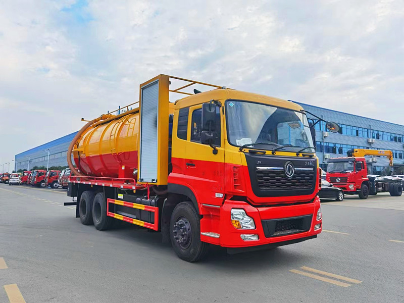 東風(fēng)天龍21方清洗吸污車